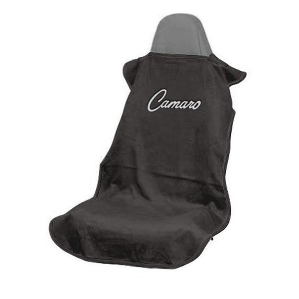 Seat Armour Seat Armour SA100CAMB Camaro Black Seat Cover SA100CAMB